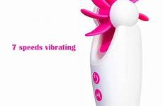 tongue vibrators speeds silicone rotation clitoris vibrating