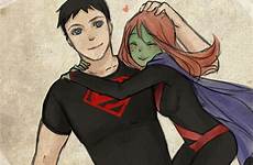 justice young superboy martian miss megan dc comics couples anime conner zerochan wallpaper league gann fanpop chan eclair request artist