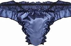 panties frilly flutter ruffled crossdress tanga thong briefs intimo colore