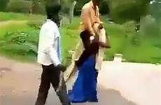 punishment suami dipaksa selingkuh dituduh disturbing menggendong mirror gendong viral ahuja nims shoulders accused forced threw jeered villagers