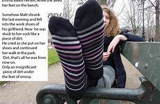 socks stuck girlfriends giantess deviantart english soles crushed underfoot