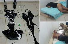 prison jail break women male inmates mass dominatrix mirror irishmirror guards gear after handcuff orgy expecting