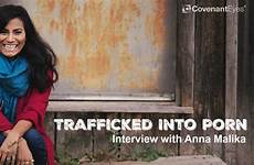 trafficked into