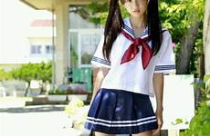 school uniform japanese girls girl asian schoolgirl japan cute cameltoe fashion fujino shiho pigtails saved tumblr mädchen nerdy choose board