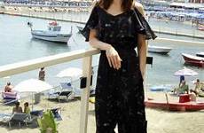 ischia attends photocall collins bone lily festival global during gotceleb