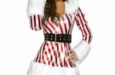 christmas candy cane costumes sexy costume dress snowman hooded outfit yandy white outfits santa halloween women woman xmas ladies girl