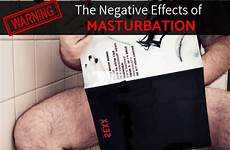 masturbation effects negative health