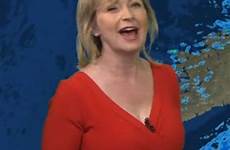 kirkwood presenters her hugging carole presenter vibrant racy compliments shower thompson malcolm