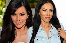 kim kardashian lookalike ruined milana aslani her has career resembling says mirror celebrity star fed getty double take right