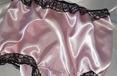 satin lined knickers briefs frilly woman