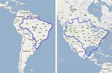 united states brazil vs america map north big maps compared south perspective mapfrappe closer argentina put size geographically look australia