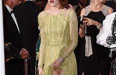 oscars wardrobe malfunctions most emma stone carpet red dress mishaps awards embarrassing worst her hollywood moments post back academy flashes