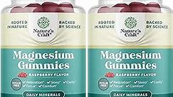Sugar Free Magnesium Gummies for Adults - Vegan Chewable Magnesium Citrate Gummies with 180mg Elemental Magnesium - Relaxing Magnesium Gummy Non GMO Kosher Halal & Gluten Free Berry Flavor (2 Months)