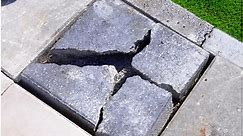 How to repair patio slab