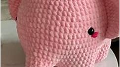 Jumbo elephant! 💗🐘✨ #crochet #crochetplushies #crochettok #fyp #plushies #smallbusiness #elephant #elephantplushie #crocheting #crochetlove #crochetaddict #handmade #handcrafted #handmadegifts #foryou #toygift #gift #knitting #knittersofinstagram #crochetersofinstagram #crochetinspiration #tutorial #amigurumi | Crochet World