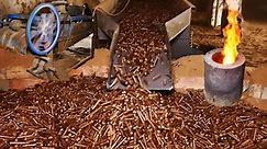 Manufacturing Process of Biomass-Pellets made by Sawdust