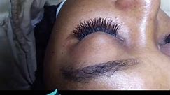 When your lashes are giving that thing ❤️❤️ #lasheslasheslashes #individuallashes #hybridlashes #kagisolashtech | Gel It by MamelloD