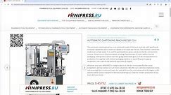 Minipress.ru Automatic cartoning machine SJP-12H