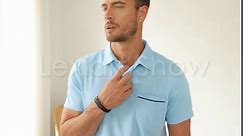 Lexiart Mens Athletic Golf Polo Shirts - Short Sleeve Workout Polos Quick Dry T-Shirt