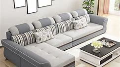 beautifull corner sofa in premium design | Home interior design