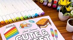 Candy Bowl | Cute & Sweet Coloring Book | Jade Summer
