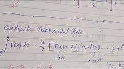 شرح Trapezoidal Rule