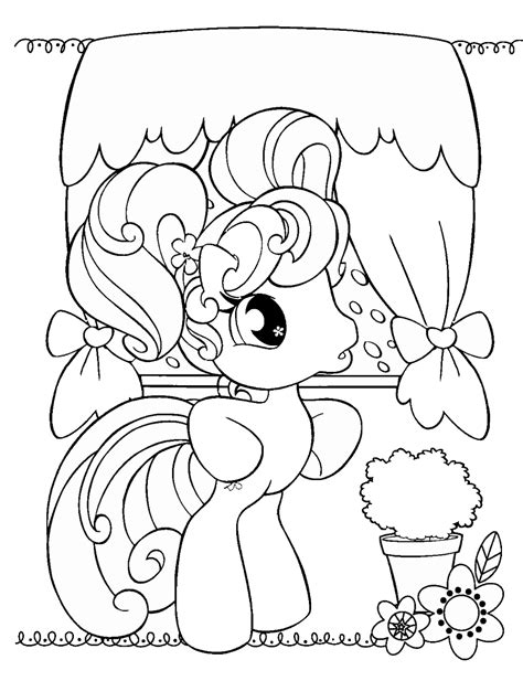 29 gambar mewarnai my little pony anak 2019 marimewarnai com. My Little Pony Coloring Pages