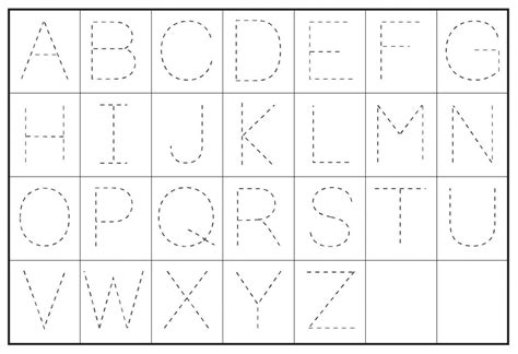 Alphabet refers to the letters of a language, arranged in the order fixed by custom. Free Alphabet Printables for Preschool - One Platform For Digital ...