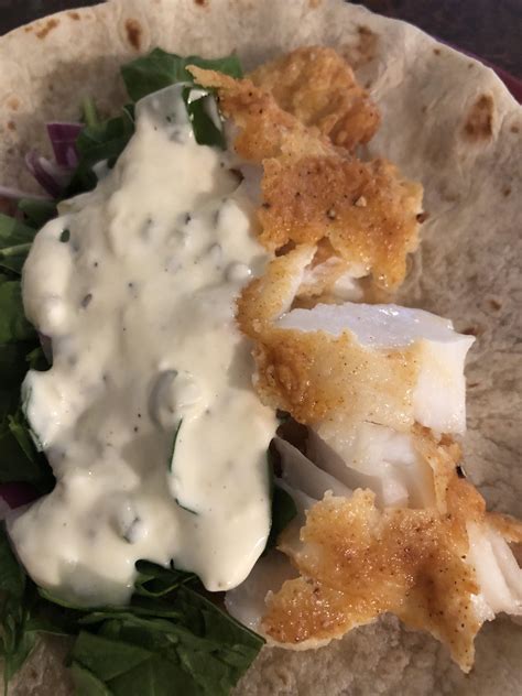 Maybe you would like to learn more about one of these? Orange roughy fish tacos w/ spinach, red onion, and ...