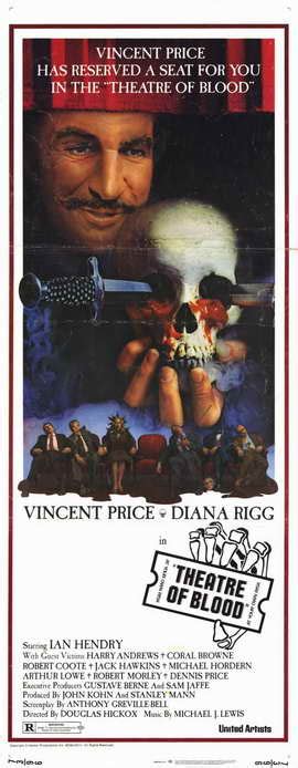 Sunday in the country (1974). Theatre of Blood Movie Posters From Movie Poster Shop