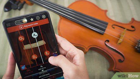 From there, you're taken back to a screen that shows a violin headstock. 3 Ways to Tune a Violin - wikiHow