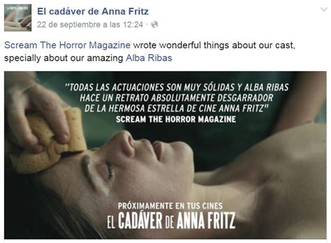 See more of the corpse of anna fritz on facebook. Director Hèctor Hernández Vicens Talks The Corpse of Anna ...