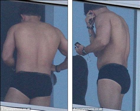 Calvin klein men's underwear souvenir poster: A brief encounter: Mark Wahlberg strips down to his ...