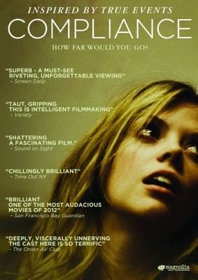 On a particularly busy day at a suburban ohio fast food restaurant, manager sandra receives a phone call from a police officer saying that an employee has stolen money from a customer… running time: Watch Compliance 2012 movie