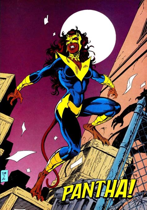 Black lightning was the first of many, many black superheroes with electricity powers. Pantha | DC Database | Fandom powered by Wikia