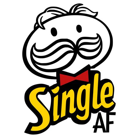 Single AF Instant Download Gift SVG Unisex shirt Pringles | Etsy