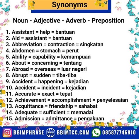 Bahasa melayu dipengaruhi oleh beberapa faktor. noun - adjective - adverb - preposition #synonyms #noun # ...