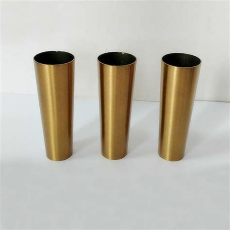 Product titleunique bargainswood furniture leg foot floor protect. Brass tubing ferrules stainless steel furniture chair leg ...