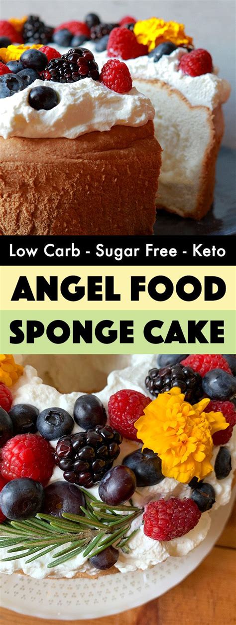 Cutting back the sugar content by 50% and replacing the usual powdered sugar with unrefined, organic raw sugar received unanimous. Low carb angel food cake is difficult to make, but ...