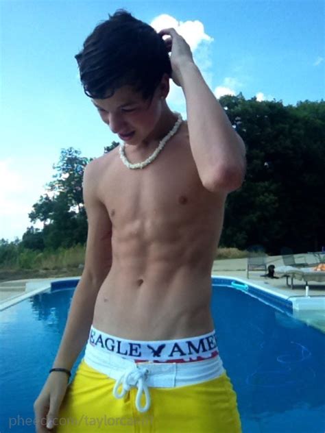 Kid abs | we heart it. Picture of Taylor Caniff in General Pictures - taylor ...