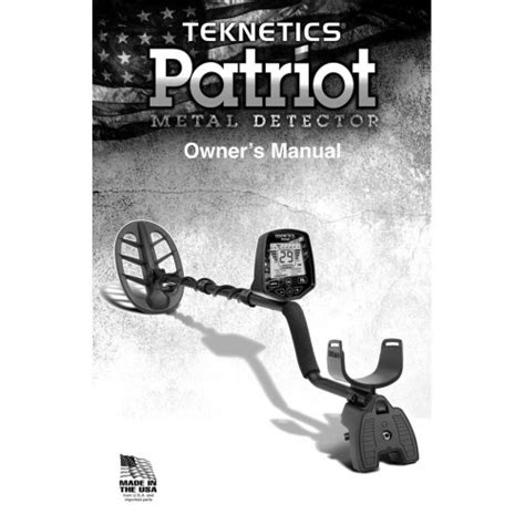 Welcome to your support page. Teknetics Patriot User Guide - Teknetics ...