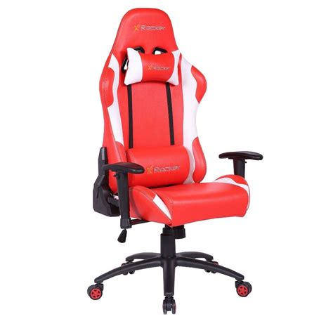 Target/furniture/student computer desk chairs (1392)‎. 2D Agility PC Gaming Chair Red/Black - X Rocker, Black Red ...