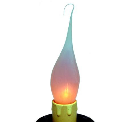 Twist bulb to turn on and off. Creative Hobbies Silicone Dipped Orange Flickering Flame ...
