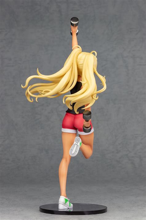 How heavy is the barbell hibiki lifts? How Heavy Are the Dumbbells You Lift? Statue 1/7 Hibiki ...