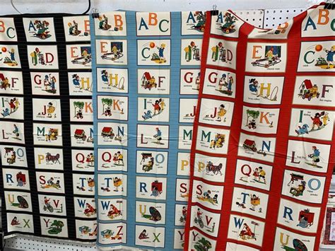 Discover your next quilt project at howstuffworks. 1930s Quilting Cotton Alphabet Panel American Jane Its ...