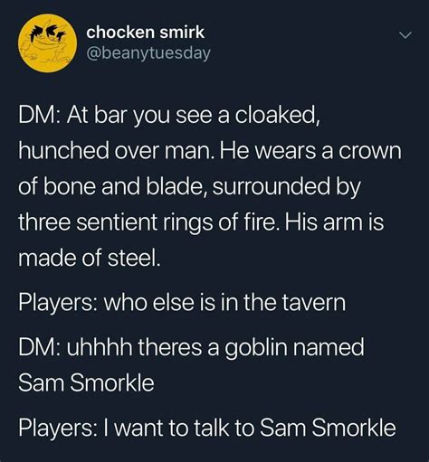 Just look at the power that reddit and twitter have had over the market in recent months. 20 of the best D&D memes on Reddit