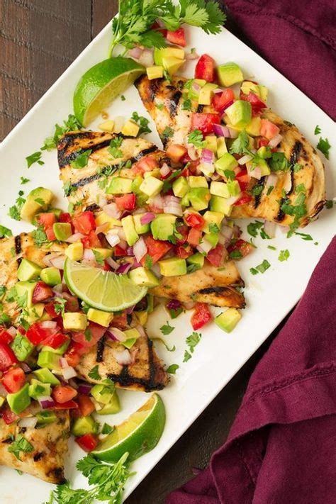 Or you can wrap it up in a paleo tortilla.the possibilities are endless! Grilled Cilantro Lime Chicken with Avocado Salsa | Cooking ...