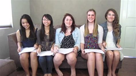 Watch the artistic masterpiece that will awaken the soul, here. Five Girls One Direction - YouTube