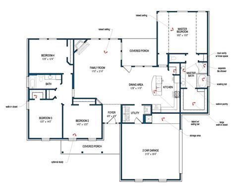 One story house plans are convenient and economical, as a more simple structural design reduces building material costs. 1000+ images about HOME - MOSTLY ONE LEVEL on Pinterest ...