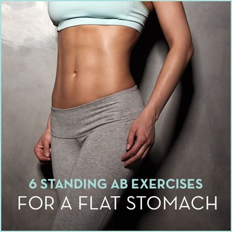 Is it possible to get a flat stomach from crunches? Try These Standing Ab Exercises To Tone Your Tummy